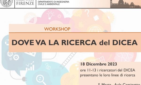 Workshop: Dove va la ricerca del DICEA