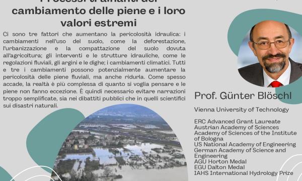 Processi trainanti del cambiamento delle piene e i loro valori estremi