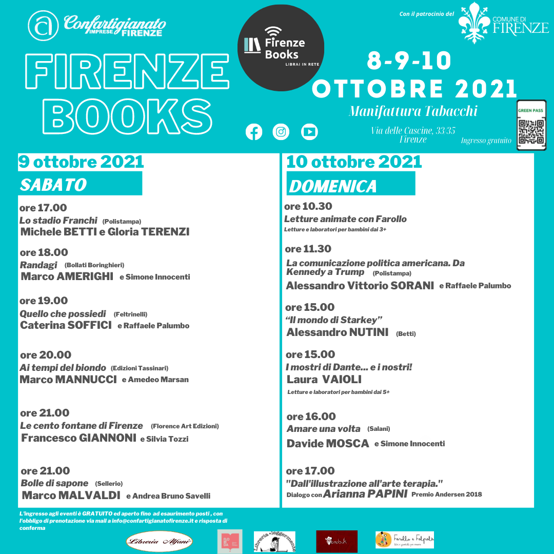 locandina firenze books 9 ottobre